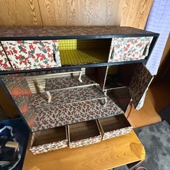 昭和レトロ！アンティーク！飾り棚！の画像