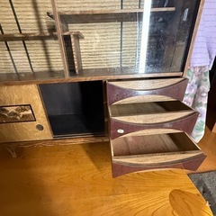 昭和レトロ！アンティーク！キャビネット！の画像