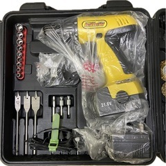電動ドライバーセット　充電式　92点セット　21.6V VS-TL1000（新古品）の画像