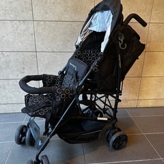 2人乗りベビーカー　kinderwagonの画像