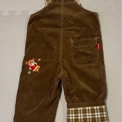 ミキハウス　オーバーオール　90の画像