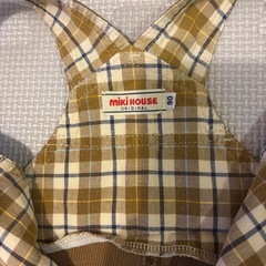 ミキハウス　オーバーオール　90の画像