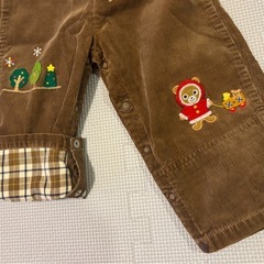 ミキハウス　オーバーオール　90の画像