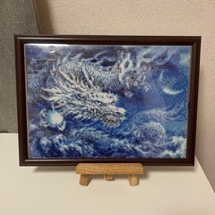 ビーズアート　インテリア　額縁付きの画像