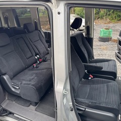 予備検査付 茨城発 H24年 ホンダステップワゴン 4WD G 走行10万キロ ナビ フルセグ バックカメラ ETC スタッドレスタイヤ ワンオーナー 8人乗り 修復歴なし！の画像