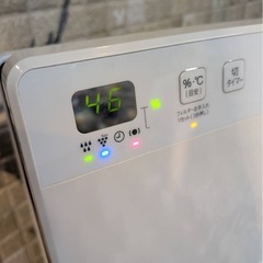 【美品・2021年製】シャープ 加湿空気清浄機 KC-30T7-Wの画像