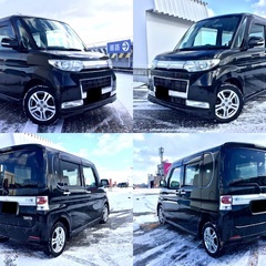 ★緊急投稿！★ダイハツ★タント★カスタム★最上級グレード！★RSターボ！★4WD！★車検2年付！★ナビ！★テレビ！★Bluetooth！★MOMOステ！★パワースライドドア！★イルミ付オーバーヘッドコンソール！★名義変更無料！★全国激安陸送可能！★の画像