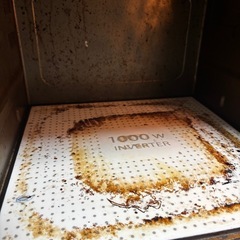 ジャンク品　電子レンジ　オーブンレンジの画像