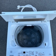 東芝 全自動洗濯機 AW-45ME8（2021年製）｜4.5kgの画像