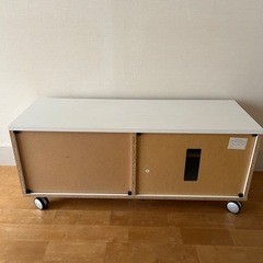 ニトリ　テレビ台　白　の画像