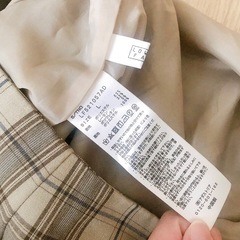 Lowrys Farm チェック柄　マーメイドスカートの画像