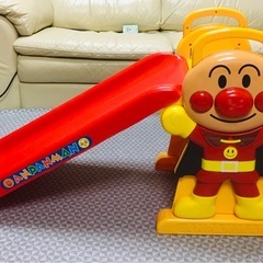 【美品】室内遊具 アンパンマン滑り台の画像