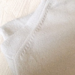 タートルネックワンピース　ベージュ　レディースの画像