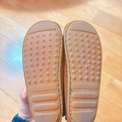 MINNETONKA ベビー 12cm　キッズ フリンジ モカシン ブーツ スエードの画像