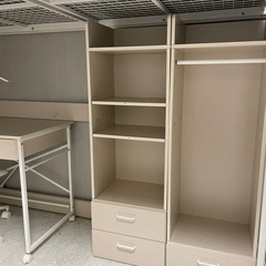 ☆美品試用期間8ヶ月☆ニトリ ロフトベッド の画像