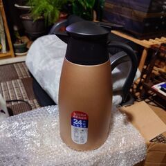 ステンレスコーヒーポット2リットルの画像