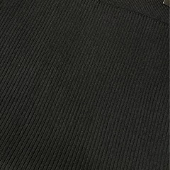 COCA　コカ 黒 リブタイトスカート ②の画像