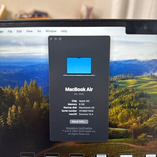 パソコン M2 MacBook Air