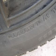 2021年 ブリザックVRX2 155/65R14 スタッドレス ホイール4本セット　の画像