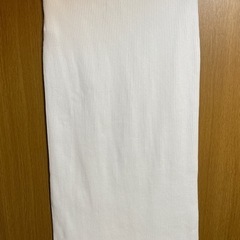 COCA　コカ 白 リブ タイトニット スカートの画像