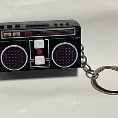 J.ドリーム mini レトロラジカセマスコット (ブラック/レッド) 1個の画像