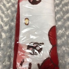 サンリオ　パンダハローキティ　キラもこリボン毛布（全1種）②の画像