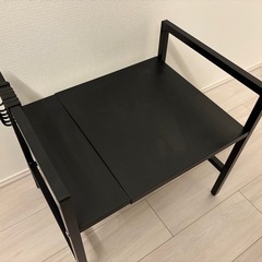 伸縮可能 電子レンジラックの画像