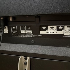 画面割れ　SONY BRAVIA KJ-55X9000F 55Ⅴ型液晶テレビ　2019年製の画像