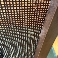 マルニ木工 maruni　ダイニングチェア 2脚セット 木製 × ラタン 背もたれチェアの画像