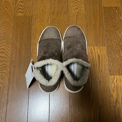 【新品】ふわふわあったか軽量ブーツ　U.S. POLO サイドファスナー　ブラウンの画像