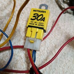 Mitsuba ALPHAⅡ 純正RCー2222リレー付セットUSEDの画像