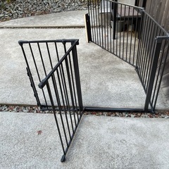 ベビーゲート　分割可能　扉付き　の画像