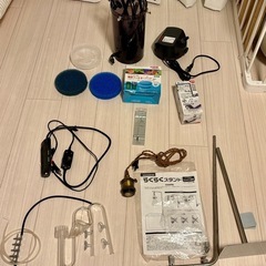 アクアリウム　水槽セットの画像