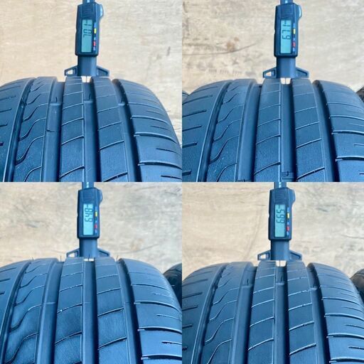 MINERVA RADIAL F205 215/35R19 85Y 中古タイヤ4本セット