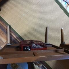 やぐらこたつ　ナショナル　DW-475P　ジャンクの画像