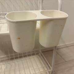 ニトリ 2段 水切りラックの画像