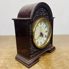 SEIKO CORONA FANCY CF566 ゼンマイ式置時計 昭和レトロの画像