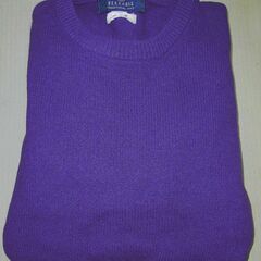 （メンズ＆レディース）美品■メリノウール100％セーターBenkarisLの画像