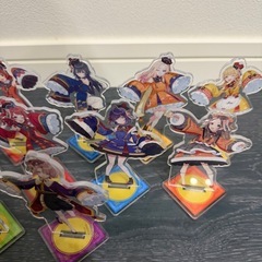 24種コンプリート　一番くじ 学園アイドルマスター Part3 F賞 コレクションキラ缶バッジ　H賞 描きおろし アクリルスタンド　アイマスの画像