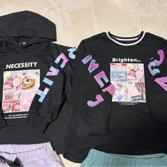 女の子秋冬用140cm  ５点セットの画像