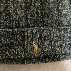 ラルフローレン　ニット帽の画像