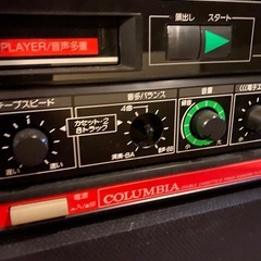 【レア！？】レトロカセットデッキ　通電確認済み♪の画像