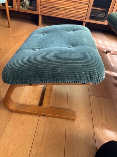 【FUJII FURNITURE/富士ファニチア】名作 Agio 3人掛けソファ＋オットマンセット