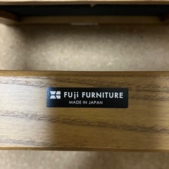 【FUJII FURNITURE/富士ファニチア】名作 Agio 3人掛けソファ＋オットマンセットの画像