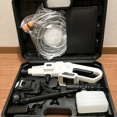 充電式コードレス高圧洗浄機　の画像