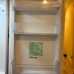 美品✨Hisense 冷蔵庫 ホワイト 2025製　の画像