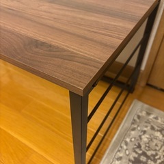 ニトリ Nポルダ テーブル(8540 ミドルブラウン)の画像