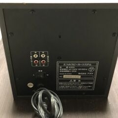 ＊＊＊本日お取引予定＊＊＊　2.1ch アンプ内蔵サブウーファー　アズマ　A30G　55W　音出し確認済み　ジャンク扱い中古品の画像