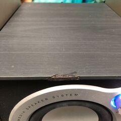 ＊＊＊本日お取引予定＊＊＊　2.1ch アンプ内蔵サブウーファー　アズマ　A30G　55W　音出し確認済み　ジャンク扱い中古品の画像