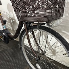 東京23区配達無料🌈新基準 Panasonic パナソニック ビビ　6.6Ah リチウム 電動自転車中古　1962の画像